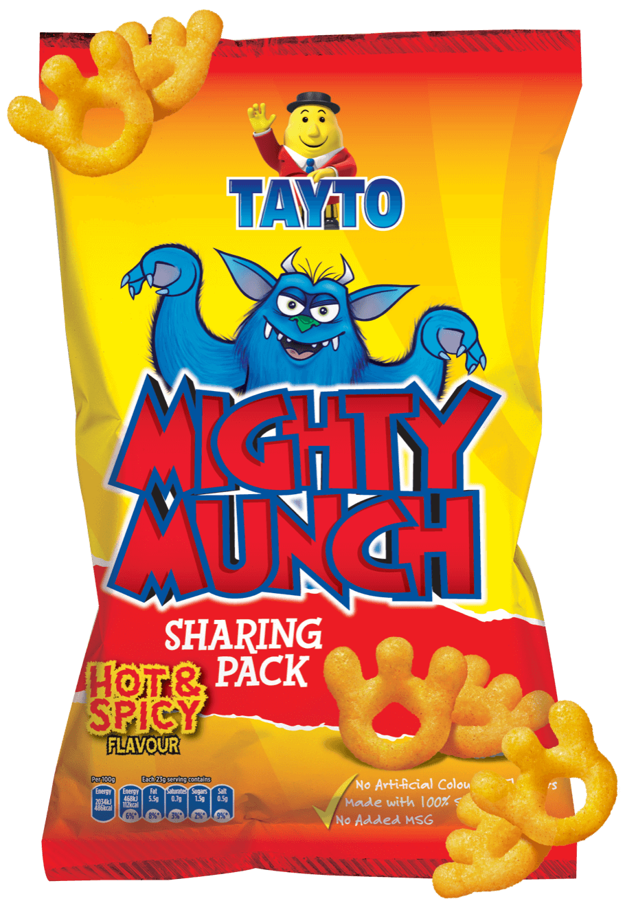 Tayto Mighty Much Hot and Spicy 100G