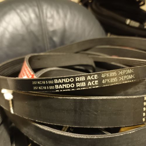 4 PK 895 BANDO Rib Ace Ribbed Belt EPDM